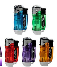 Large see through electronic jet windproof refillable  lot of four fast shipping