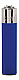 Clipper super lighter gas refillable collectable,solid colour blue