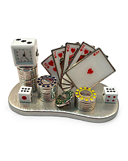 Poker set clock great gift idea for the hard to buy for.