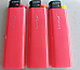 Cricket lighters lot of 3 Large slimline neon pink disposable