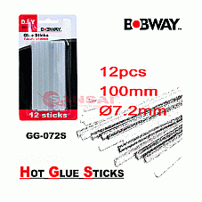 Glue sticks 8 packs of 12= 96 quality glue sticks to suit glue gun 7.2 mm 