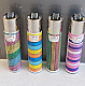 Clipper  4 x MULTI COLOUR  Refillable Lighters  collectable set of 4+ bonus