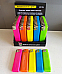 large gas refillable electronic lighters Adjustable flame solid neon colour  100
