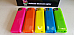 large gas refillable electronic lighters Adjustable flame solid neon colour  100
