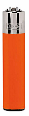 Clipper super lighter gas refillable collectable, solid orange