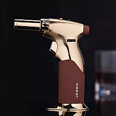 Gold JOBON Torch Jet Lighter Windproof Refillable Gas Baking Welding Flame New