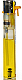 slimline gas refillable normal flame see through lighter yellow