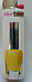 Bic lighter, miss bic slim maxi unique pattern lady lighter yellow nail polish