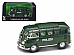 1962 Volkswagen Microbus Police Green 1/43 Diecast Car Model by Yat Ming