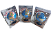 World globe pencil sharpeners x3 clearance line 10.6 cm H