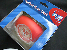 AFL SYDNEY SWANS Clock Football shaped Alarm Clock  -NEW!
