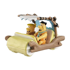 Hot Wheels ELITE ONE 2013 1:50 THE FLINTSTONES - THE FLINTMOBILE with FIGURES