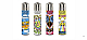 Clipper  4 x peace and love Refillable Lighters  collectable set of 4+ bonus
