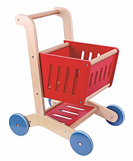 SHOPPING CART WOODEN TKC294