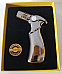 Jobon 4 Flame Jet Torch Lighter gift boxed silver   get wholesale discount