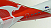 QANTAS LARGE MODEL PLANE BOEING JUMBO  JET 747400  1:160 AIRPLANE 48 cm SOLID