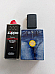 Black oil lighter with  quality 125ml lighter fluid and jeans look cigarette case30