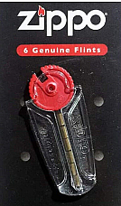 Zippo Flint ORIGINAL GENUINE 6 FLINTS for Zippo  Lighter FLINT Refill