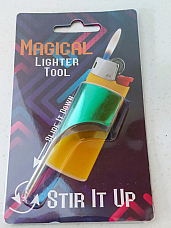 Magic lighter tool versatile multitool ideal for several uses comes with a bic l