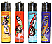 Clipper super lighter gas refillable collectable,set of 4 most reliable lighter