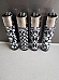 Clipper  4 Skulls Refillable Lighters  collectable set of 4+ bonus