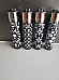 Clipper  4 Skulls Refillable Lighters  collectable set of 4+ bonus
