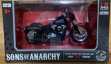 Maisto 1:18 scale Sons of Anarchy Harley Davidson Harry Opie Winston