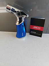 Jobon 4 Flame Jet Torch Lighter Windproof Refillable powerful Blow torch  Blue