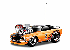 MAISTO MUSCLE MACHINES - 1/18 SCALE 1969 FORD MUSTANG BOSS 302 - Harley Davidson