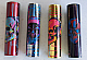 Clipper  4 x Micro  Refillable Lighters  collectable in metal skull cases