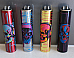 Clipper  4 x Micro  Refillable Lighters  collectable in metal skull cases