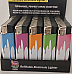 large gas refillable electronic lighters Adjustable flame Unique colours 100