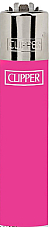 Clipper super lighter gas refillable collectable, solid pink