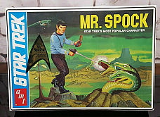 2009 cardboard box amt 625 Mr. Spock - Collectors Edition 1/12 model kit new