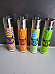 Clipper  4 Hippy Cat Refillable Lighters  collectable set of 4+ bonus