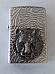 Zorro high quality oil lighter gift set with oil refill Tiger head antique Silve