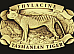 Tasmanian  Tiger  key ring  made of the highest quality brass great detail 3D