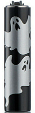 Clipper metal micro unique rare pattern collectable  Black Ghosts