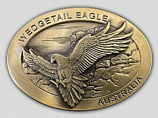 Tasmanian  Wedge Tail  Eagle  belt   buckle Tasmanian  made  very high quality