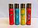 Clipper super lighter gas refillable collectable,set of 4 most reliable lighter