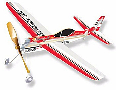 SU-29 Rubber Band Powered Aerobatic  Model Plane Kit: Lyonaeec 68803