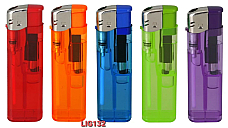 5 X large  Electronic Lighters refillable adjustable flame  slim assorted colors