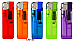 5 X large  Electronic Lighters refillable adjustable flame  slim assorted colors