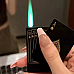 Playing Card Lighter Butane Wind proof Jet Lighter Gold or Black & led torch