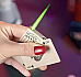 Playing Card Lighter Butane Wind proof Jet Lighter Gold or Black & led torch