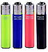 Genuine Clipper Lighter  SOLID  Color Refillable micro normal flame    4 Pack