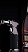 SILVER  JOBON  Jet Lighter Windproof Refillable Gas New