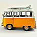 RETRO VW Volkswagen Combi Kombi Van with surfboards hand made Metal