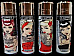 Clipper super lighter gas refillable collectable,set of 4 most reliable lighter