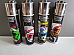 Clipper  4 Skull Helmets Refillable Lighters  collectable set of 4+ bonus